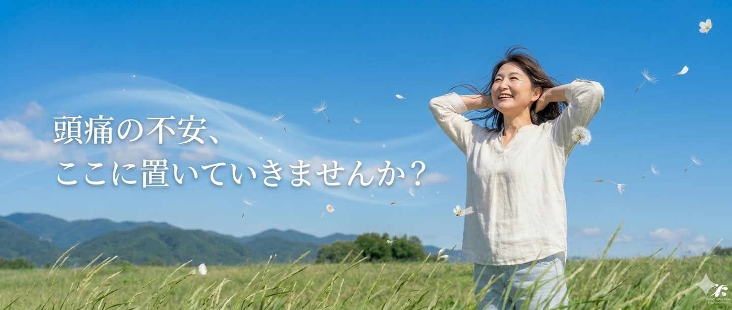 頭痛の不安、ここに置いていきませんか？ | 山形市のおおい整体院