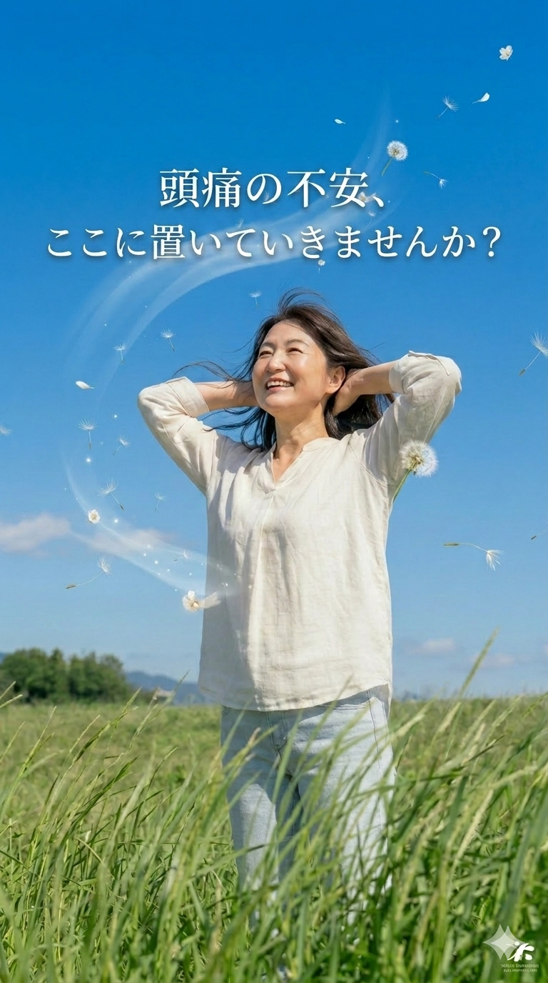 頭痛の不安、ここに置いていきませんか？ | 山形市のおおい整体院